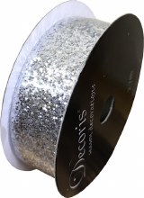 Ribbon Sparkly Silver 2.3x270c