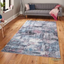 Rio G4719 Pink / Blue Rug 120 x 170cm