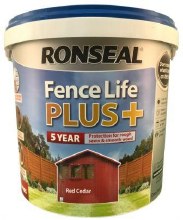 Ronseal Fence Life Plus Red Cedar 5L