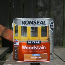 Ronseal Natural Oak 10 Year Woodstain 750 ml