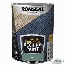 Ronseal Ultimate Protection Decking Paint Sage 5 Litre