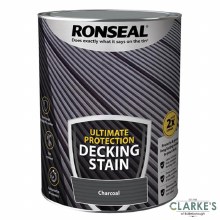 Ronseal Ultimate Protection Decking Stain Charcoal 5 Litre