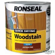 Ronseal Quick Dry Woodstain Antique Pine 750ml