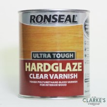 Ronseal Ultra Tough Hardglaze Clear Varnish 2.5 Litre