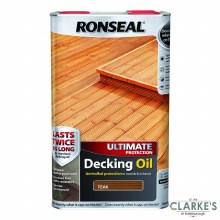 Ronseal Teak Ultimate Protection Decking Oil 5 Litres