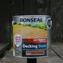 Ronseal Cedar Ultimate Protection Decking Stain 2.5 Litre