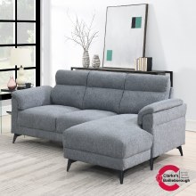 Roxy Right Hand Facing Corner Sofa Grey