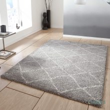 Royal Nomadic 5413 Grey/Cream Rug 120 x 170cm