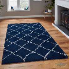 Royal Nomadic 5413 Navy Rug 120 x 170cm