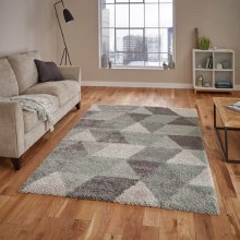 Royal Nomadic 7611 Grey/Aqua Green Rug 120x170cm