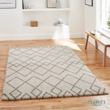 Royal Nomadic A638 Cream/Grey Rug 120 x 170cm