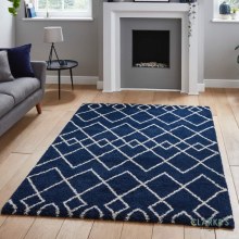 Royal Nomadic A638 Navy Rug 120 x 2170cm