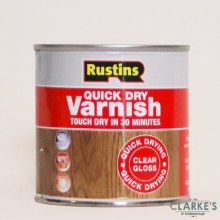 Rustins Quick Dry Clear Varnish Gloss 500 ml