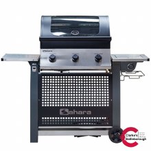 Sahara S375 2 Burner Plus Gas Barbecue