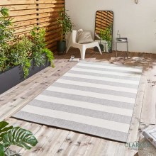 Santa Monica 48644 Outdoor Rug Grey/Light Beige120 x 170cm