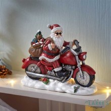 Santa Rider Christmas Decoration