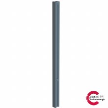 Satus Fence Standard Garden Gate Post  Merlin Grey 2450mm