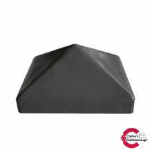 Satus Fence One-Piece Post Cap Anthracite Grey