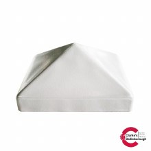 Satus Fence One-Piece Post Cap Goosewing Grey