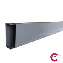Satus Fence Single Plinth Pack of 2 Merlin Grey 1800x150x48mm