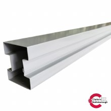 Satus One-Piece Fence Post Goosewing Grey 2450mm