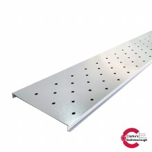 Satus Fence Round Hole Trellis Panel Goosewing Grey 1780x300mm