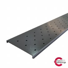 Satus Fence Round Hole Trellis Panel Merlin Grey 1780x300mm