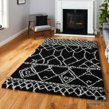 Scandi Berber G276 Black/White Rug 120 x 170cm