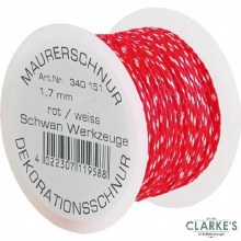 Schwan Red Masonry Cord 1.7mm