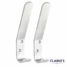 Picture of Aluminium Coat & Hat Hooks 125mm