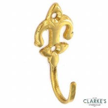 Securit Tieback Hooks Fleur-De-Lys 50mm Pack of 2