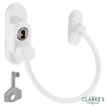 Securit Window Cable Restrictor White