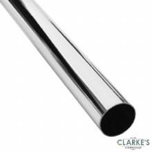 Securit Chrome Round Tube 25x1500mm