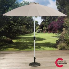 Shanghai Garden Parasol 2.7 Metre Beige