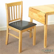 Shannon PU seat dining chair Shannon PU seat dining chair