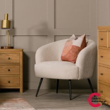 Shelbie Accent Chair Cream