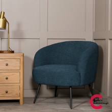 Shelbie Accent Chair Navy