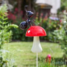 Shroom Ant Stake Garden Decoration