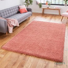 Sierra 9000 Shaggy  Peach Rug 120x x 170cm