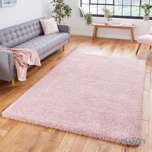 Sierra 9000 Shaggy  Pink Rug 120x x 170cm