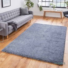 Sierra 9000 Shaggy  Slate Grey Rug 120x x 170cm