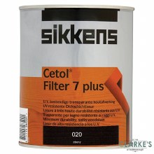 Sikkens Cetol Filter 7 Plus 020 Ebony 1 Litre