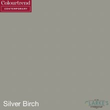 Colourtrend Contemporary Ceramic Matt Silver Birch Colour 1 Litre