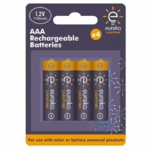 Rechargeable AAA 1.2V Batteries Pack 4