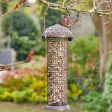 Acorn Peanut Feeder Bronze 26cm