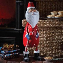 Polka Santa Christmas Figure 44cm Polka Santa Christmas Figure 44cm