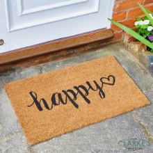 Happy Heart - Outdoor Decoir Door mat 75 x 45cm