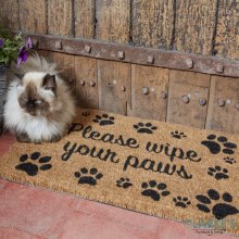 Wipe Your Paws - Outdoor Decoir Door Matt 75 x 45cm