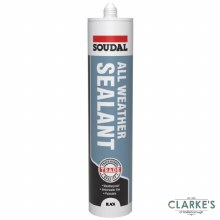 Soudal All Weather Sealant Black 290ml