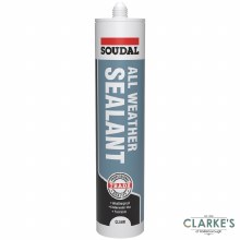 Soudal All Weather Sealant Clear 290ml